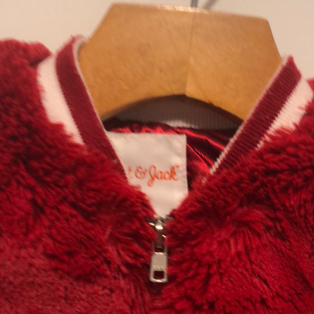 Cat & Jack Coat 3T Pink and Red - Picture 3 of 9